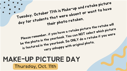 Make-Up Picture Day